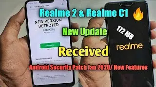 ColorOs 11_A.63 Update Received in Realme 2 & Realme C1 [New Icon/New Features] 172 MB Update!!