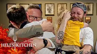 Emotional Reunion for the Finalists as They Prep Their Brigades | Hell's Kitchen