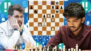 Magnus Carlsen vs Gukesh Dommaraju Positional Squeeze Turns into Tactical Bloodbath
