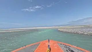 Jet boating Rangitata River, Canterbury, New Zealand