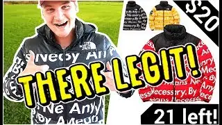 BUYING REAL $3000 RARE SUPREME JACKETS OFF INSTAGRAM ADS!! ARE THEY LEGIT?