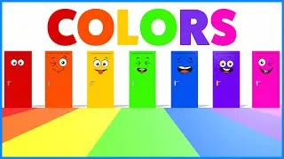Learn Color Names in English with Kid Toys | Kindergarten Cartoon Animation | Preschool Education