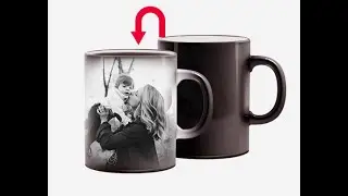 Zauber Fototasse Magic Mug . Geschenkmeister Fotoservice
