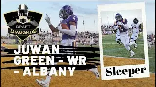 Juwan Green, WR, Albany | 2020 NFL Draft Prospect | Biggest Sleeper in North East