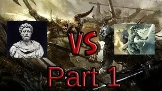 Dominions 4 Multiplayer Match 1!  MarcusAureliusLP vs Tokshen Part 1