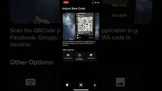 Sentinel Authenticator tutorial: how to add a new account #2factorauthentication #authenticator