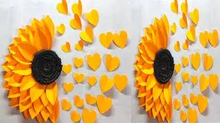 Beautiful and Easy Paper Wall Hanging / Paper Craft For Home Decoration / Unique Wall Hanging / DIY