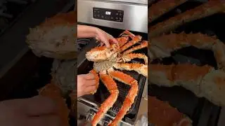 Alaskan King Crab ASMR. #crab #kingcrab #asmr