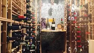 AWESOME HOME WINE CELLAR TOUR!!!