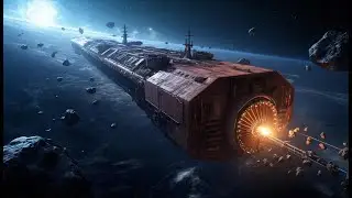Deep Space Mining Vessel Ambience (sleep aid) Binaural Relaxation Healing