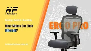 Ergo Pro Ergonomic Chair Review | Full Features, Comfort & Build Quality Explained | HF