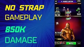5SB HoF Mr Perfect's 850K Damage without strap. WWE Champions Game. @WWEChampionsGame @WWE