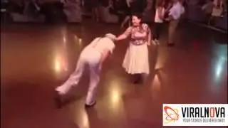 Old Couple Walks On The Dance Floor And Blows Everyone Away