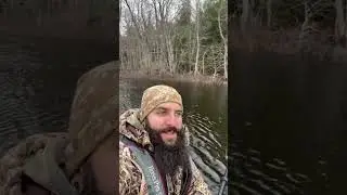 Northern Ontario duck hunt on the river. Start of deer camp 2023. #publicland #hunting