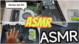 ASMR CASERO - Te ense&ntilde;o las partes del computador - aprende y rel&aacute;jate. 