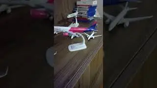 Wizz Air Airbus A321 Model Plane. Explanations about the size and from the other TEMU Planes