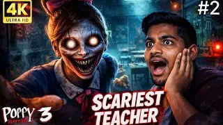 POPPY PLAYTIME CHAPTER 3 - MISS DELIGHT SCARIEST TEACHER! HORROR TOY FACTORY GAMEPLAY! #2