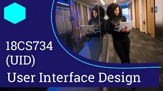 18CS734 || Create a GUI using Android Studio || Application Oriented || User Interface Design