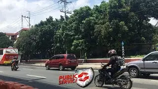 Commuters on EDSA/C5 One-Way Scheme | Public Service
