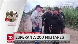 Las Londras: Comitiva aguarda refuerzo militar para definir ingreso a predios avasallados