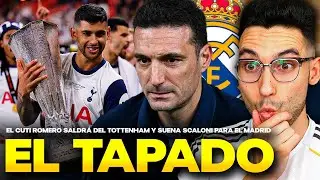 🚨¡SCALONI sería el TAPADO para el BANQUILLO del MADRID! EL CUTI ROMERO SE VA del TOTTENHAM