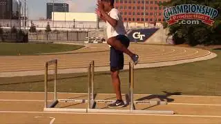 One-Step Hurdle Walkover Drill from Terrence Trammell!