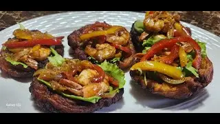 THANKSGIVING APPETIZER HOW TO MAKE LEMON PEPPER SHRIMP PLANTAIN CUPS