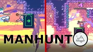 Celeste Speedrunner VS 2 Hunters [MANHUNT]