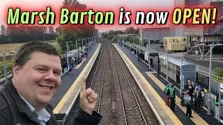 The NEW Marsh Barton Station - Devon's newest Station!