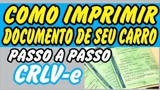 Imprimir CRLV-2020