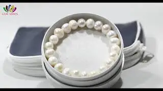 Gem Mines Pearl Bracelet