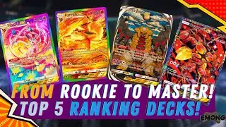 Top 5 Best Decks to RANK UP FAST in Pok&eacute;mon TCG Pocket! 2025