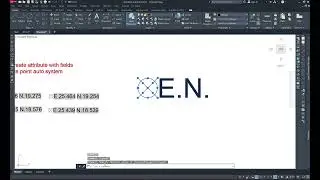 How to create attribute with fields coordinate point auto system 02