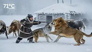 60-Year-Old Grandmother & Wolf Survive –71°C Siberian Winter | Extreme Survival Story