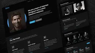 How to design a website using figma / Figma website design tutorial