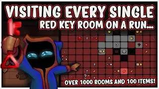 I Visited EVERY SINGLE Red Key Room on a Binding of Isaac Run