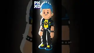 O pacote do Upboy est&aacute; de volta! 💙 Corre pra garantir o cabelinho azul mais estiloso do PK XD! #pkxd