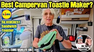 Best Campervan Toastie Maker? We Review the Lidl Silvercrest Sandwich Toaster #vanlife #gadgets