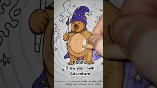 Draw your own Adventure (page 2) Art Prompt book by @ChloeRoseArt   #colourwithme #creativeideas