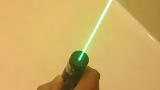 Green Burning Ebay Laser!