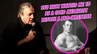 Bret Hart on how Stu Hart wanted him to pursue amateur wrestling to gold medal level
