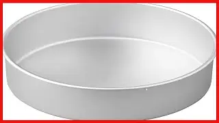 Wilton Aluminum Round Cake Pan, 8 x 3-Inch