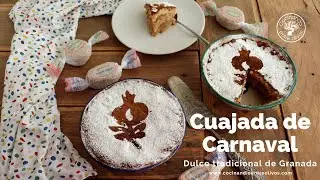 Receta de Cuajada de carnaval, dulce tradicional de Granada.