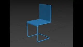 Modern Chair Design in 3ds Max | Furniture Modeling