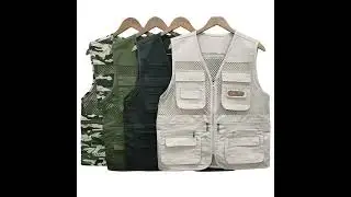 Breathable Mesh Fishing Vest | Summer Outdoor Gear