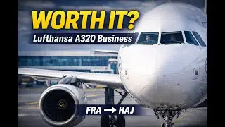 Lufthansa Business Class Review | Airbus A320 | Frankfurt (FRA) to Hannover (HAJ)