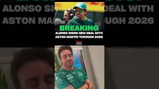 Fernando Alonso signs new contract with Aston Martin