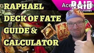 Raphael Hothead Deck of Fate Guide and Calculator - RAID: Shadow Legends