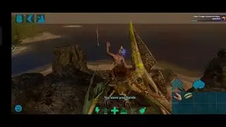 Another day with tek helmet bunny.Exploring map with pteranodon.Ark unlimited amber.#arkmobile