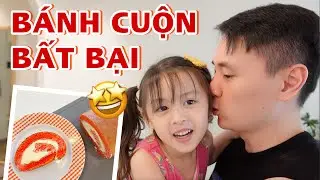 CÙNG BỐ CON CAM LÀM BÁNH CUỘN MÀU HỒNG BẤT BẠI VỚI CÔNG THỨC NÀY.🧡🧡🧡